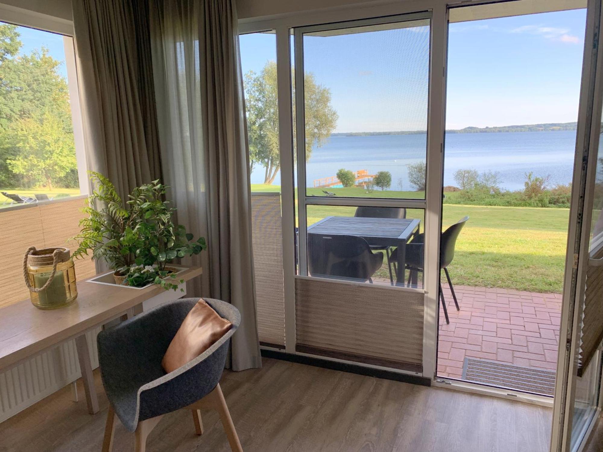 אשברג Ferienwohnung Am See Mit Terrasse מראה חיצוני תמונה