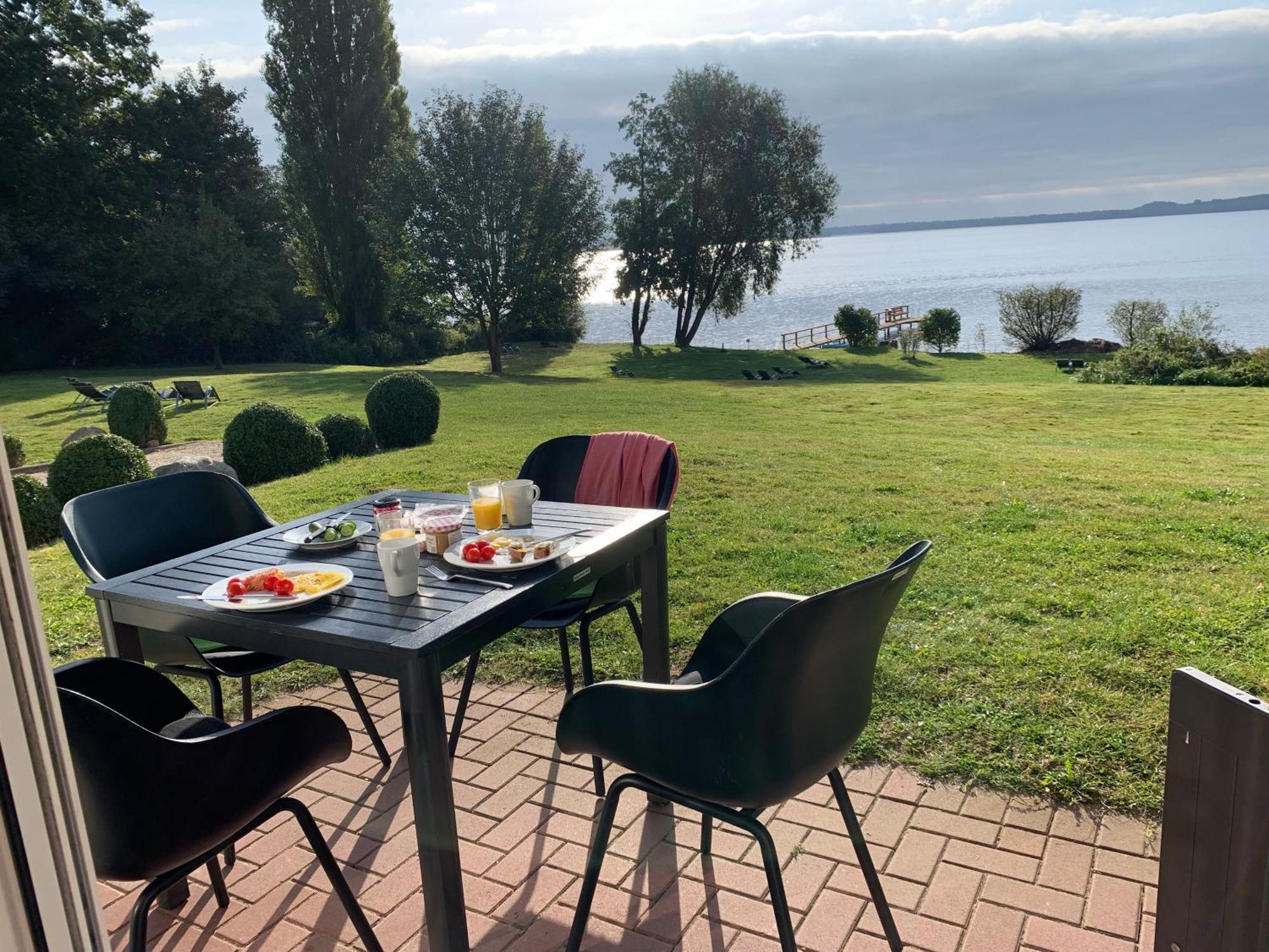 אשברג Ferienwohnung Am See Mit Terrasse מראה חיצוני תמונה